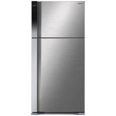 Hitachi Refrigerator in Silver HRTN7489DFBSLGF - front view
