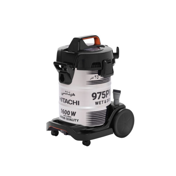 Hitachi 3 in 1 Drum Vacuum Cleaner 25L, CV975PWBKGCM