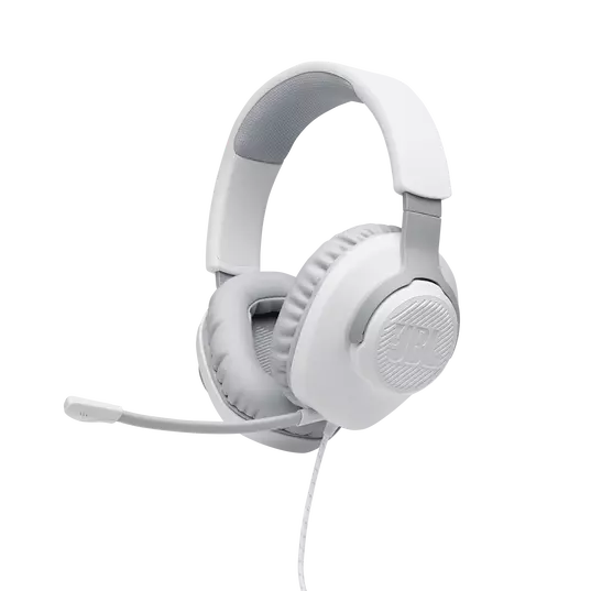 JBL Headphone Quantum 100 White – Switch On - Main Image
