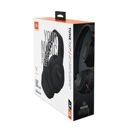 JBL T760NC Wireless Headphone - Black