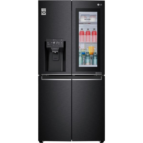 LG Side By Side Fridge Slim French Door Refrigerator 570 Litres GRX29FTQEL InstaView Door-in-Door Linear Cooling Hygiene FRESH+ ThinQ