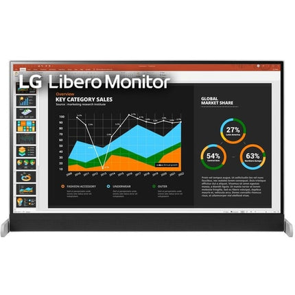 LG Monitor 27" - front view
