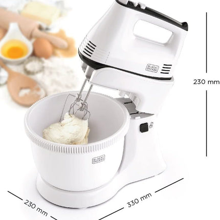 Black+Decker 300W 5-Speed Bowl & Stand Mixer, M700 - view 3