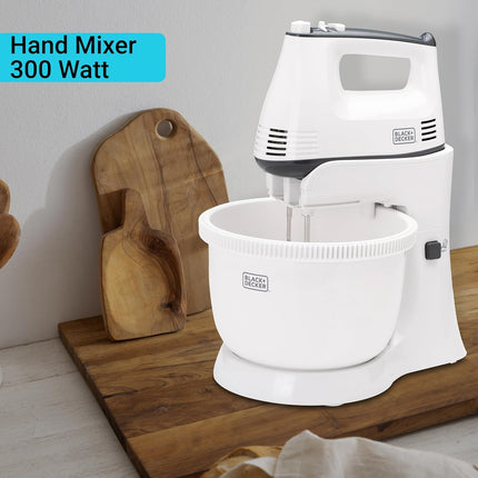 Black+Decker 300W 5-Speed Bowl & Stand Mixer, M700 - view 5