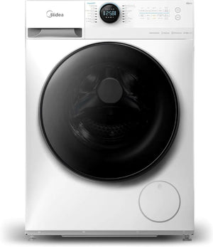 Midea Washer Dryer 6kg in White MF200D80WBWGCC - front view