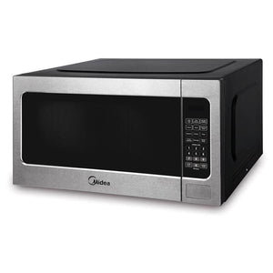 Midea Microwave 62L in Silver EM262AWY - front view