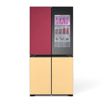 LG  GR-A34FDMKB French Door Fridge MoodUP®, LED Doors, InstaView™, Smart control with LG ThinQ®