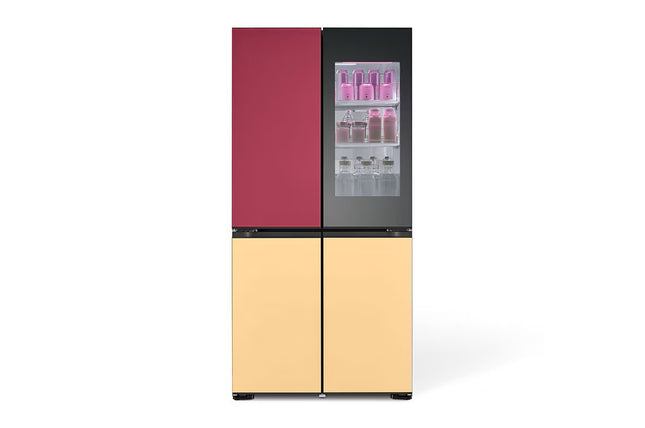 LG  GR-A34FDMKB French Door Fridge MoodUP®, LED Doors, InstaView™, Smart control with LG ThinQ®