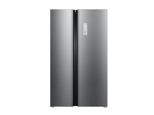 TCL P635SBSN side by side refrigerator, stainless - front