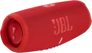 Home Audio in Red - front view
