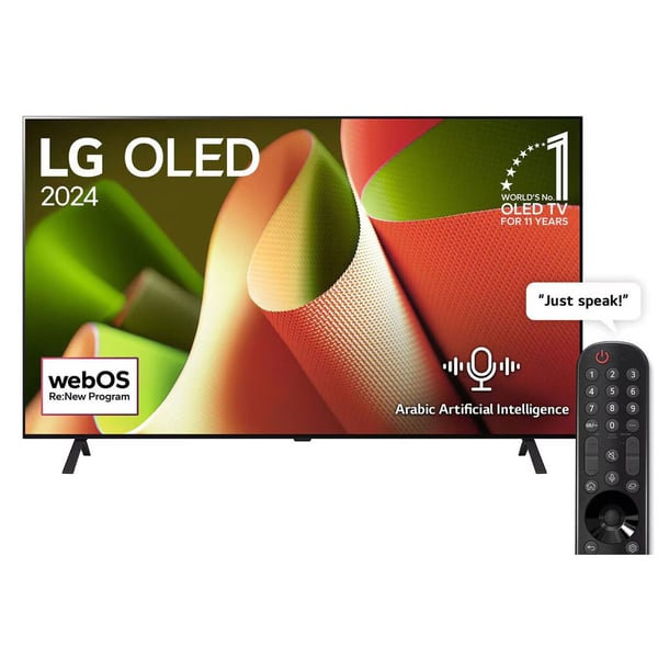 LG 77 Inch 4K UHD Smart OLED TV, with Built in Receiver – OLED77B46LA