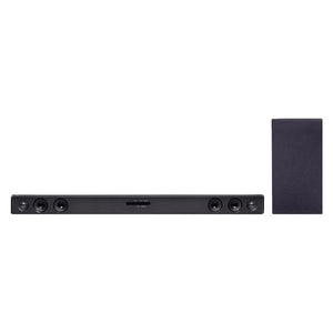 LG Soundbar in Blue - front view