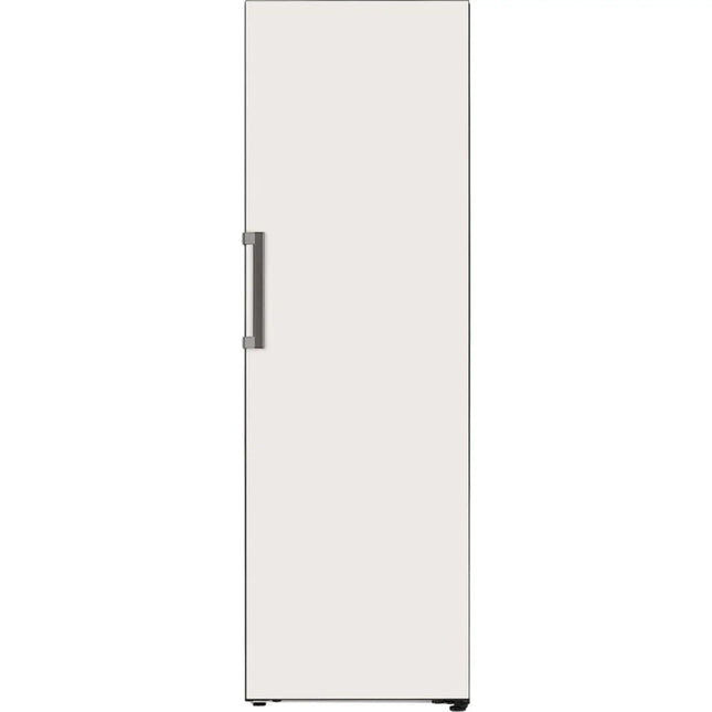 LG Upright Refrigerator, 384L Capacity, Beige Glass Finish, Linear Cooling, 59.5 cm Width- LOB451FGPM