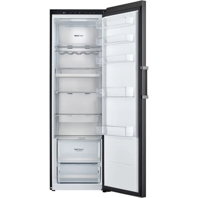LG Upright Refrigerator, 384L Capacity, Beige Glass Finish, Linear Cooling, 59.5 cm Width- LOB451FGPM