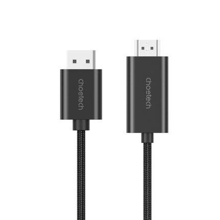 CHOETECH XDH01 DisplayPort to HDMI braided cable 2m