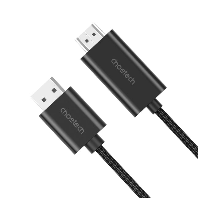 CHOETECH XDH01 DisplayPort to HDMI braided cable 2m