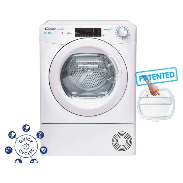 Candy 8kg Condenser Dryer  CSOE C8TBE-19