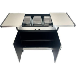 vincenti Food Warmer VFWT3D/S23 - front view