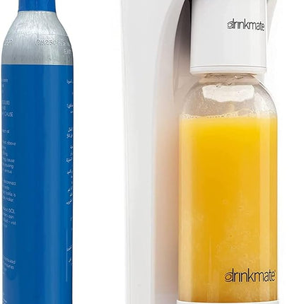 DrinkMate Sparkling Water and Soda Maker ,Classic White
