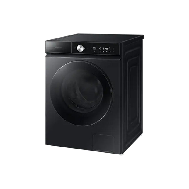 Samsung WW11BB944DGBGU Front Load Washing Machine, Black Caviar - angle