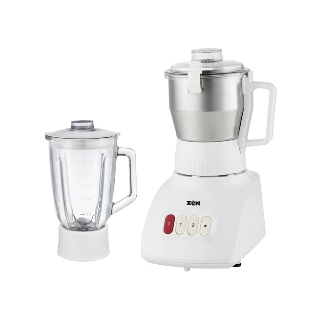 Zen 600W Glass Blender with Stainless Steel Grinder, 1.5L, ZBR630GS