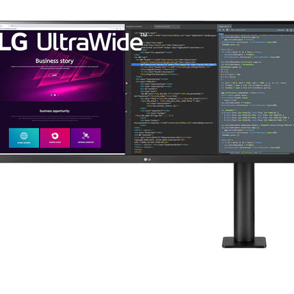 LG 34" UltraWide QHD IPS HDR Monitor with Ergo Stand, 34WN780-B