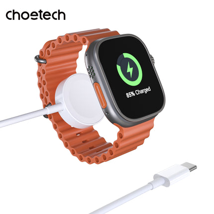 CHOETECH T400 magnetic Apple Watch charging cable with USB-C