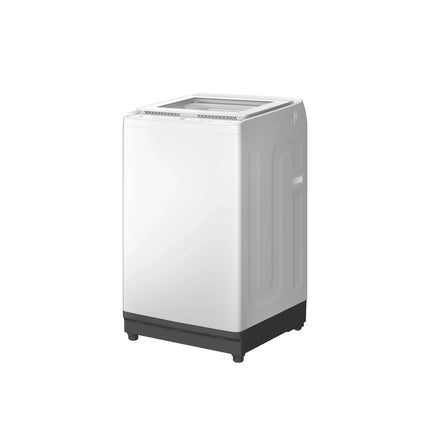 TCL F408TLW top load washer 8kg - angled view