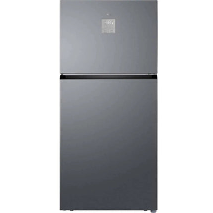 TCL P787TMIN top mount refrigerator, Inox - front