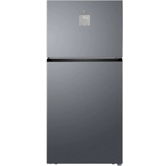 TCL P787TMIN top mount refrigerator, Inox - front