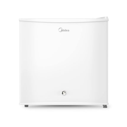 Midea MDRD86FGE01 86L single door refrigerator, White - front