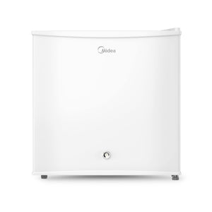 Midea MDRD86FGE01 86L single door refrigerator, White - front