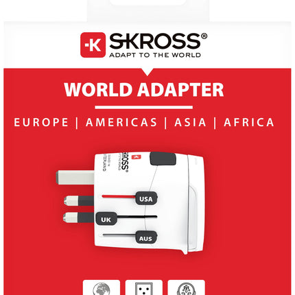 SKROSS 1103165 TRAVEL ADAPTER PRO LIGHT