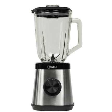 Midea MJ-BL1010W blender, 1.5L glass jar with stainless steel base