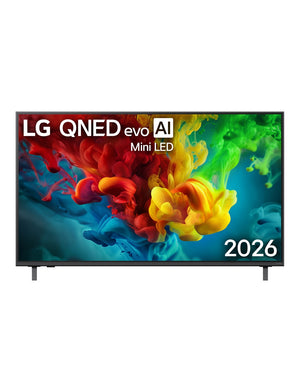 LG 55" QNED evo AI Mini LED 4K Smart TV, 144Hz VRR (2026 Model), 55QNED84B6T
