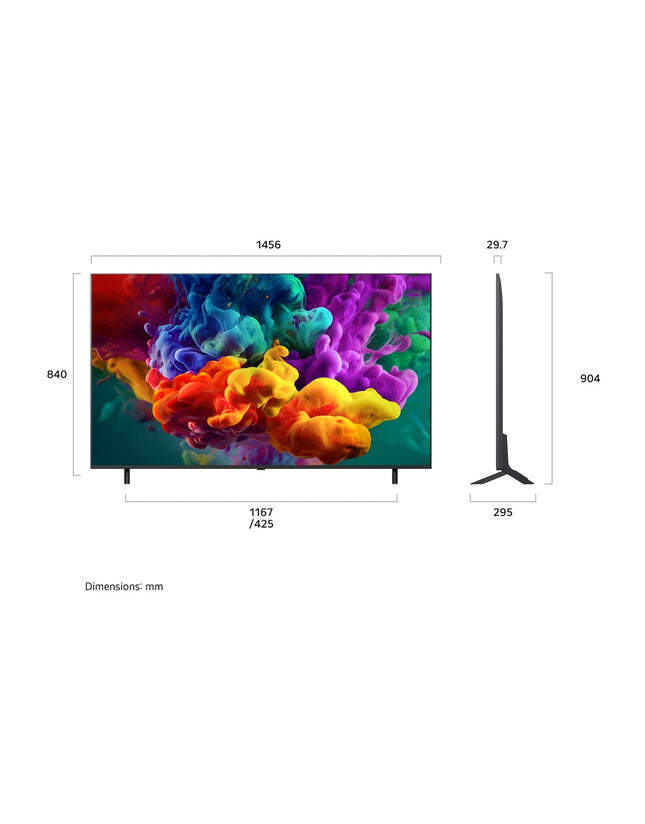 LG 65" QNED evo AI Mini LED QNED85 4K Smart TV (2026 Model), 65QNED85B6T - view 2