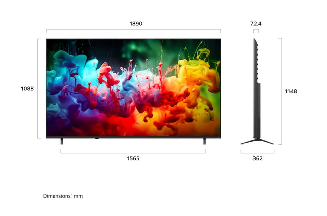 LG 85QNED72B6T