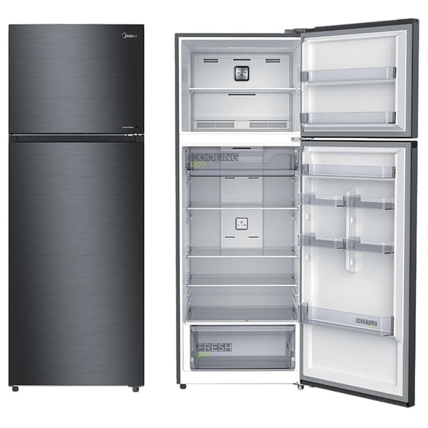 MIDEA 645 LTR TMF Refrigerator bru steel, MDRT645MTE46D