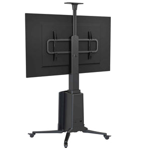 NB TW85 motorized mobile TV cart for 55 to 85 inch TVs