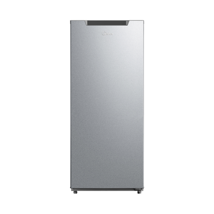 Midea MDRD268FEE50AE single door refrigerator, Crystal Silver - front