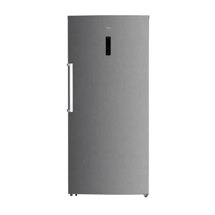 TCL P780SDN vertical freezer, stainless steel - front