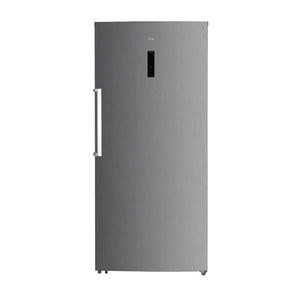 TCL P780SDN vertical freezer, stainless steel - front