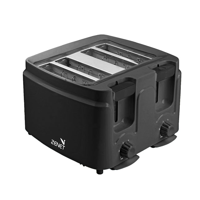 Zenet Zenet 4 Slice Bread Toaster ZTM-4B