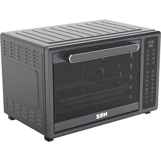 Zen ZAFO32D air fryer oven - angled view