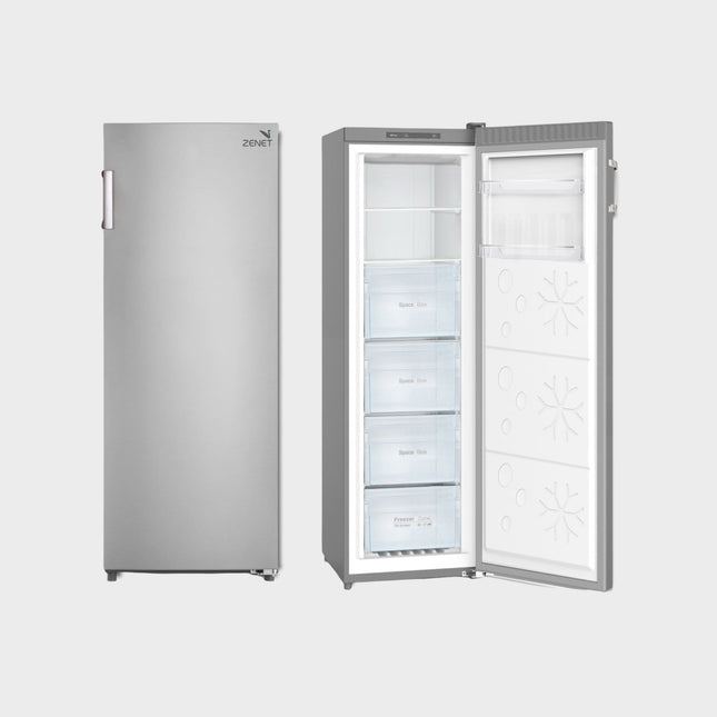 Zenet Upright Freezer 300L ZFS300NFS - front view
